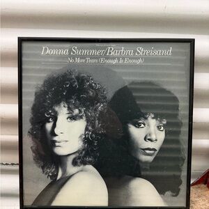 Donna Summer/Barbra Streisand Cover Art Frame 1x1